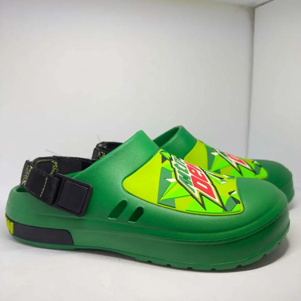 Ground Up Mountain Dew Men's Lightweight Cushioned EVA Clogwith Adjustable Strap
